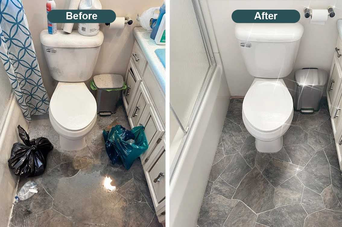 BATHROOM before-after